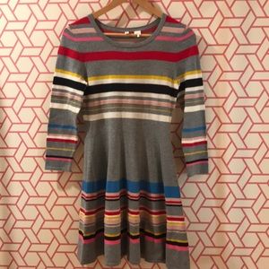 Moth XSP cotton striped dress